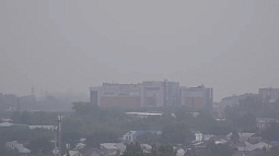 Жители Барнаула в выходные наблюдали сильный смог