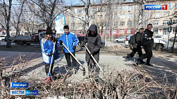 Около 7000 барнаульцев взяли сегодня в руки грабли и лопаты