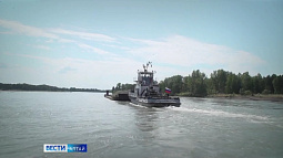 Алтайские речники  перевыполнили план по перевозке грузов по воде 