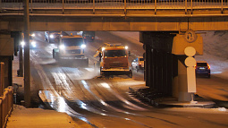 Более 120 единиц снегоуборочной техники будет работать на улицах Барнаула в выходные и праздничные дни