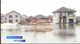 В одном из коттеджных посёлков недалеко от Барнаула началось наводнение
