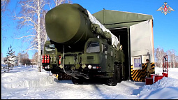 На маршруты боевого патрулирования вышли комплексы «Ярс» Барнаульского ракетного соединения