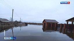 Река Кулунда вышла из берегов в Баевском районе