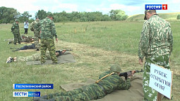 В Поспелихинском районе прошли военно-полевые сборы учащихся 10-х классов
