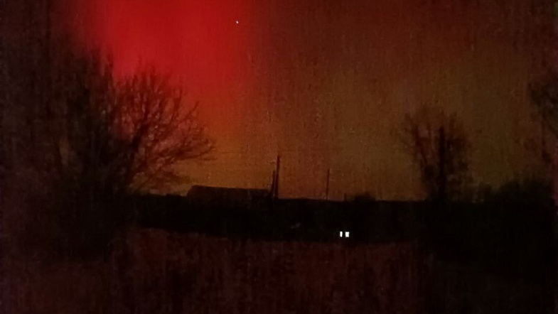 Северное сияние увидели жители Алтайского края