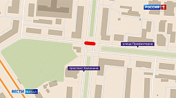 В Барнауле завтра перекроют участок улицы Профинтерна