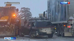 Женщина погибла в массовом ДТП с шестью машинами