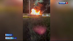 В Барнауле задержали водителя, выпрыгнувшего на ходу из горящего автомобиля