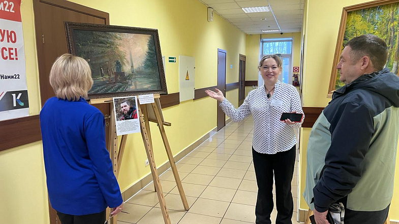 Фоторепортаж: Алтайский край голосует за президента