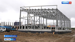 Современная школа почти на 300 учеников появится в селе Бочкари Целинного района уже следующим летом