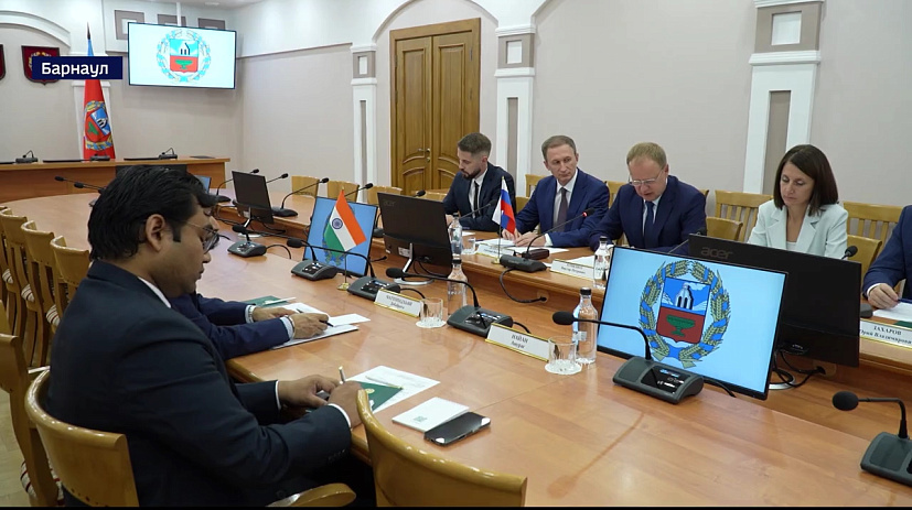 Правительство края планирует развивать торгово-экономические и культурные отношения с Индией