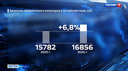 В Алтайском крае с 2026 года увеличится прожиточный минимум