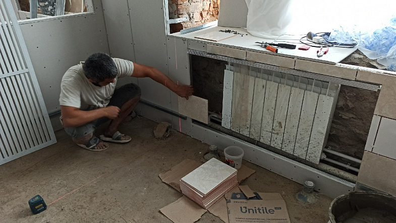 В селе Красный Партизан завершают ремонт школы, которую когда-то записали коровником