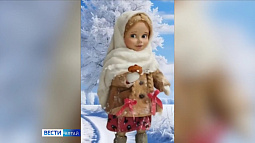 Мастерица из Павловского района делает из ваты новогодних кукол в советском стиле