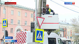 В краевой столице начали устанавливать «умные светофоры»