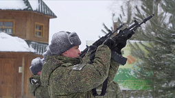 Алтайские ракетчики отметили День защитника Отечества торжественным митингом