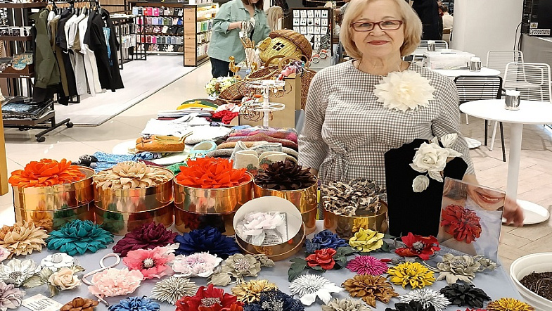 Уникальные броши можно увидеть на выходных в парке «Изумрудный» 