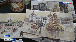 Набор художественных открыток о самобытном сибирском городе появился в Бийске