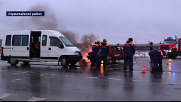 Экстренные службы Алтайского края провели масштабные учения на случай непогоды