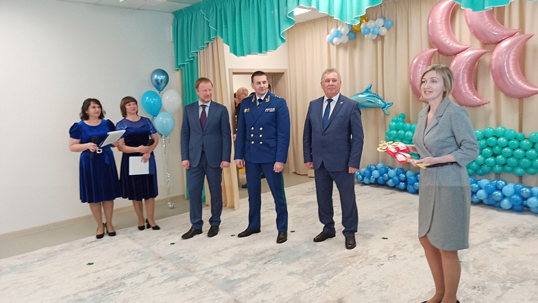 В Первомайском районе открылся новый детский сад, который строили под надзором прокуратуры