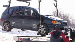 Новые микрорайоны Барнаула утопают в снегу