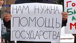 Обманутые покупатели домов «Малоэтажной Сибири» вышли на публичную акцию