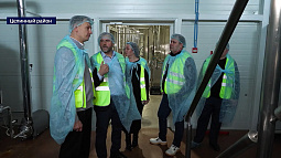 На Алтае с рабочим визитом побывал сенатор Александр Двойных