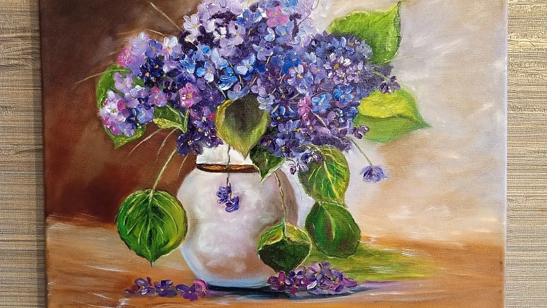 Жительница Барнаула вышла на пенсию и стала художником