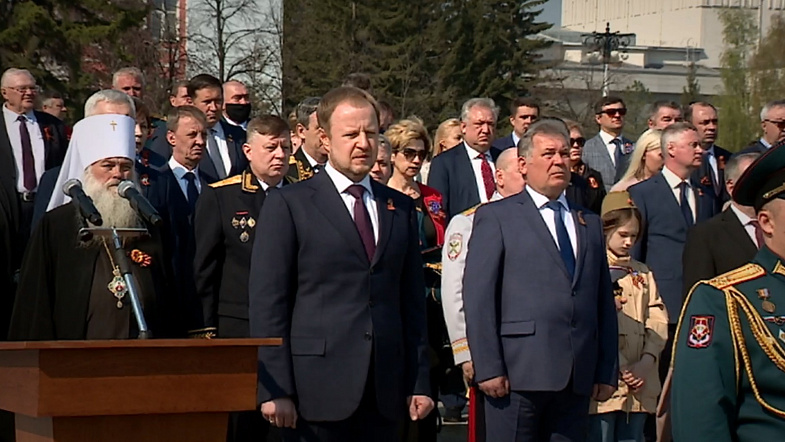 Смотрите лучшие моменты торжественного шествия 9 Мая 2021 года в Барнауле