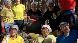 Рубцовские пенсионеры помогают подготовить к летнему сезону детские оздоровительные лагеря