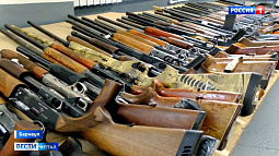 С начала года жители Алтайского края добровольно сдали 17 единиц незаконно хранящегося оружия