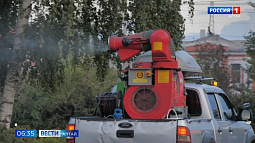 Сегодня в Барнауле стартует повторная обработка территорий  от комаров