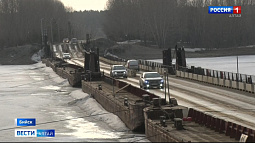 В Бийске вновь открыли движение по понтонному мосту