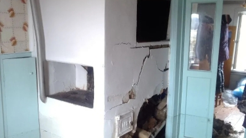 Посёлок  Промышленный Бийского района приводят в  порядок после подтопления