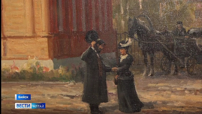 В музее истории алтайской духовной миссии открылась выставка картин дореволюционного Бийска