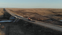 В Рубцовском районе после ремонта открыли движение по мосту через реку Кизиху 