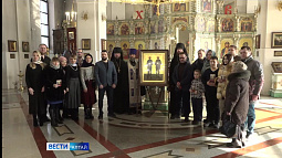 В Александро-Невском соборе Барнаула появилась первая в крае икона с образами святых юристов