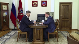 Сибирский полпред и губернатор Алтайского края обсудили приоритеты регионального развития