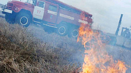 Алтайские спасатели просят дачников и жителей частного сектора не сжигать сухую траву
