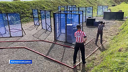 В Алтайском крае проходит чемпионат России по практической стрельбе из карабина пистолетного калибра