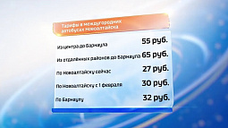 В Новоалтайске с 1 февраля на 3 рубля подорожает проезд в общественном транспорте