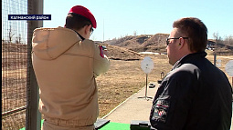 У юнармейцев прошёл урок истории с практикой в комплексе «Алтайский стрелок»