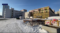 Самая большая школа в Алтайском крае готова почти на 50%