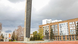 В Барнауле досрочно планируют завершить ремонт Мемориала Славы 