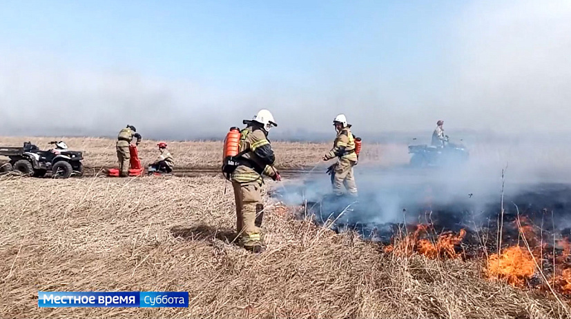 В МЧС вновь напоминают об опасности возгораний