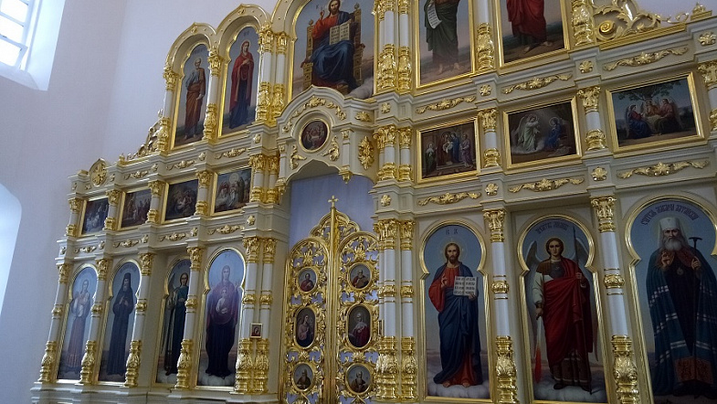 Храм, где крестили Калашникова. Спустя 85 лет в Курье открылась Знаменская церковь