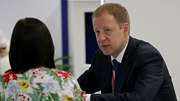Делегация края во главе с губернатором Виктором Томенко прибыла на Петербургский экономический форум