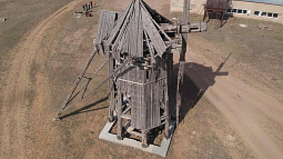 В Алтайском крае обнаружили старинную ветряную мельницу