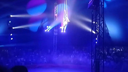 Воздушной гимнастке, которая упала с высоты в цирке, стало лучше