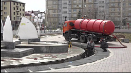 В Бийске готовятся запустить городские фонтаны